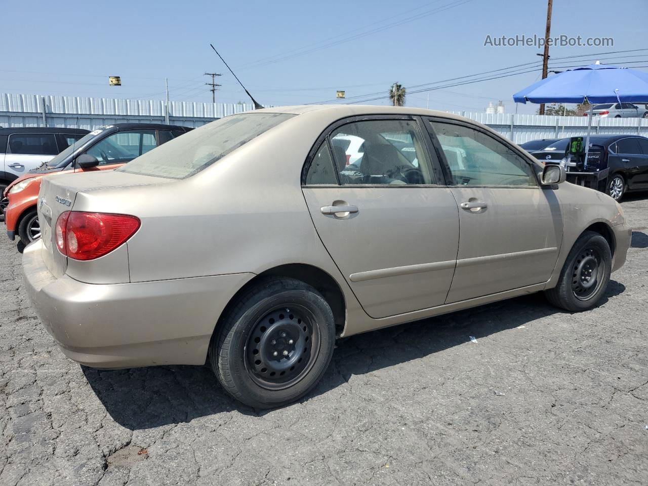 2005 Toyota Corolla Ce Gold vin: 1NXBR32E85Z406855