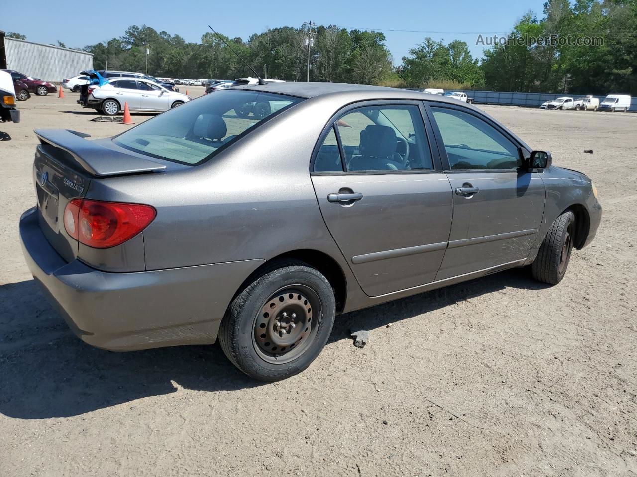 2005 Toyota Corolla Ce Gray vin: 1NXBR32E85Z414762