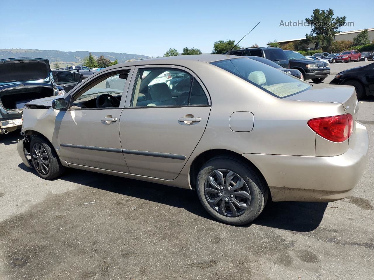 2005 Toyota Corolla Ce Желто-коричневый vin: 1NXBR32E85Z452900