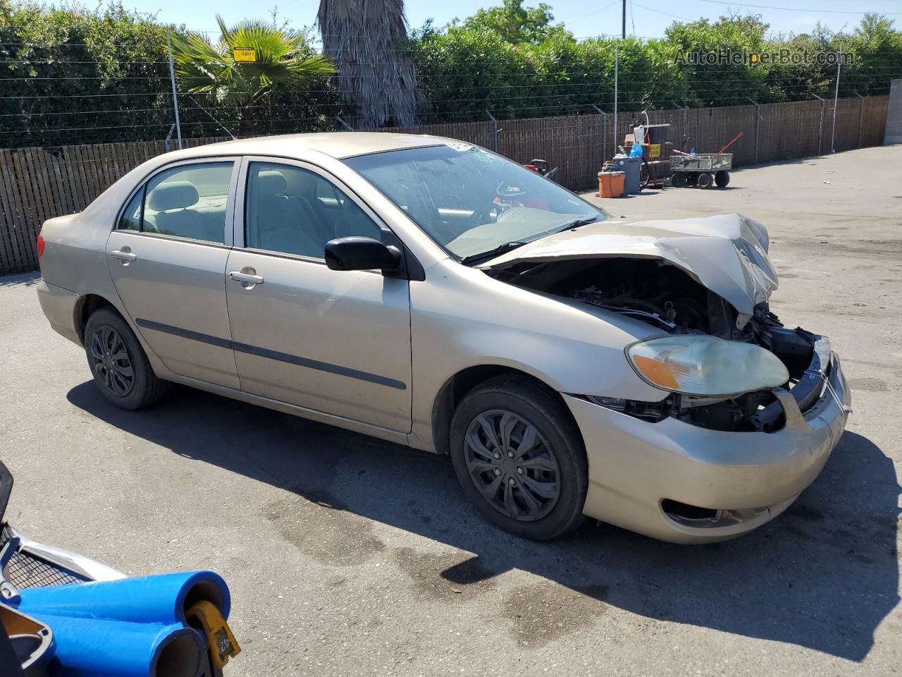 2005 Toyota Corolla Ce Tan vin: 1NXBR32E85Z452900