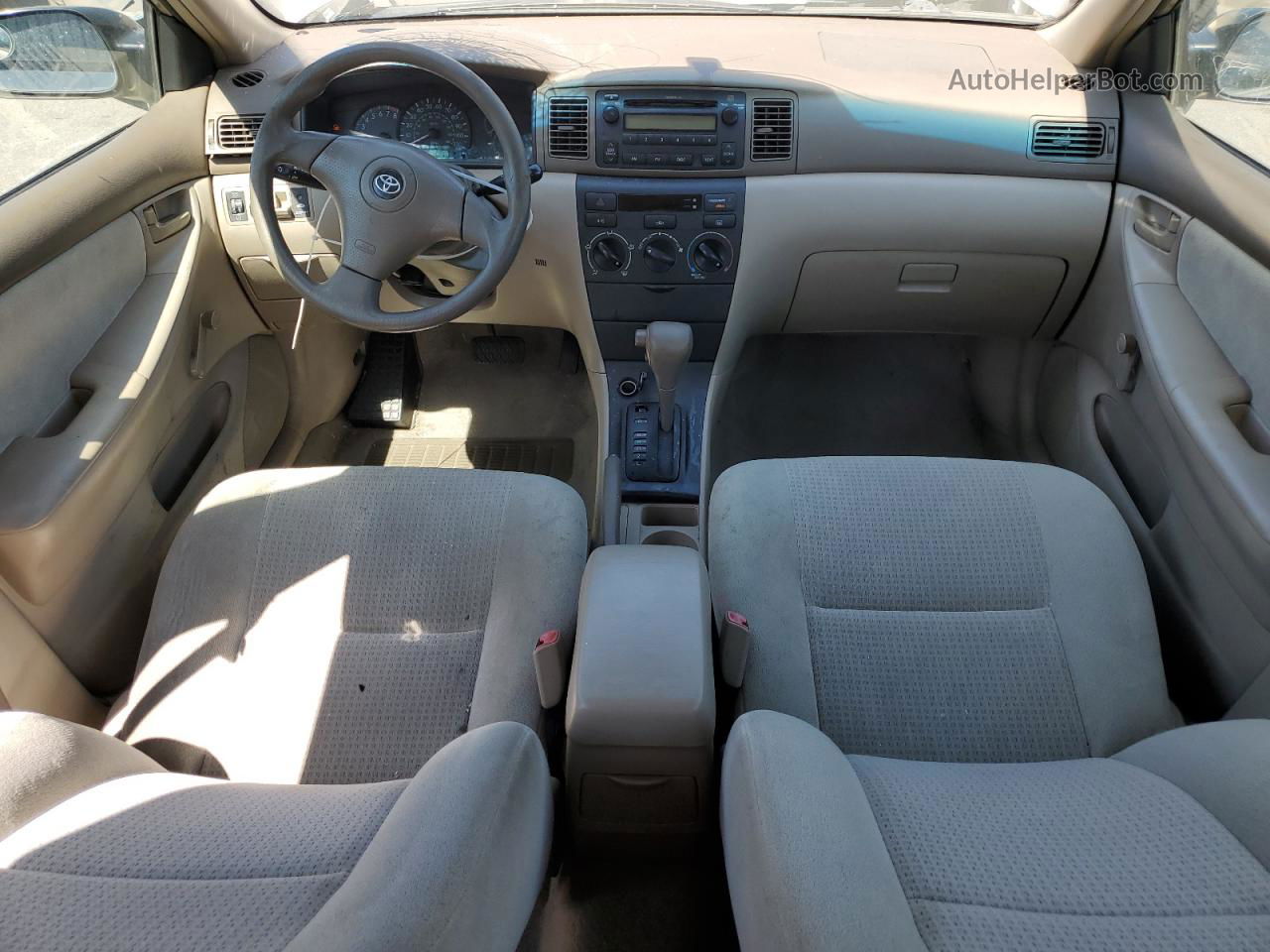 2005 Toyota Corolla Ce Tan vin: 1NXBR32E85Z452900