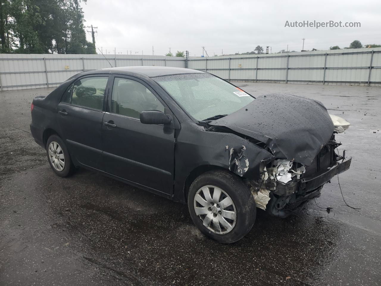 2005 Toyota Corolla Ce Black vin: 1NXBR32E85Z475464