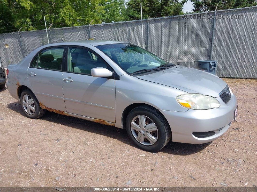 2005 Toyota Corolla Le Silver vin: 1NXBR32E85Z566895