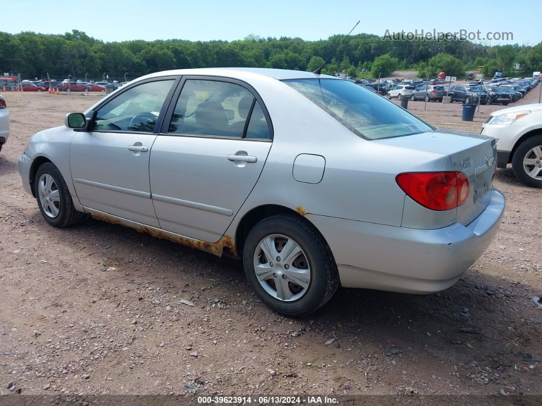 2005 Toyota Corolla Le Silver vin: 1NXBR32E85Z566895