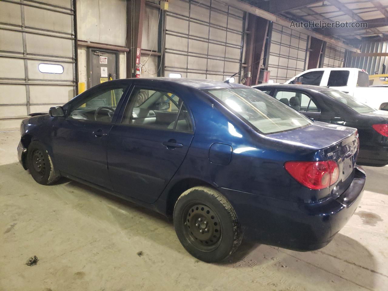 2008 Toyota Corolla Ce Blue vin: 1NXBR32E88Z016469