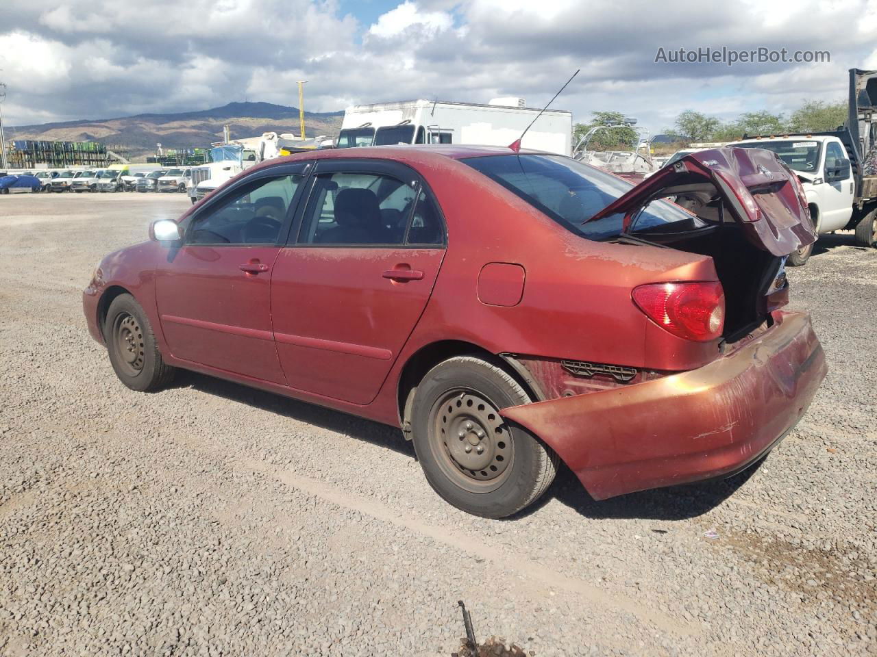 2008 Toyota Corolla Ce Красный vin: 1NXBR32E88Z033823