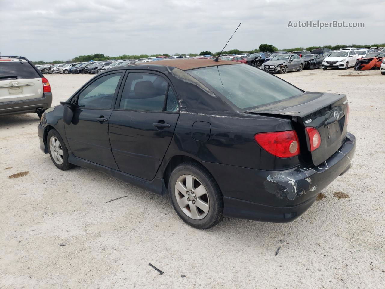 2008 Toyota Corolla Ce Black vin: 1NXBR32E88Z036804