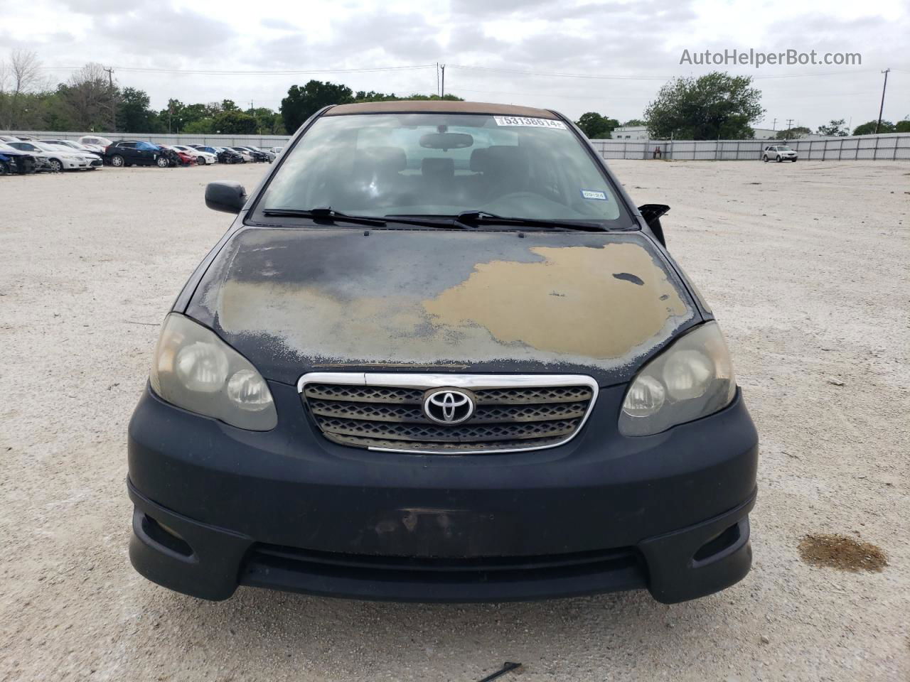 2008 Toyota Corolla Ce Black vin: 1NXBR32E88Z036804