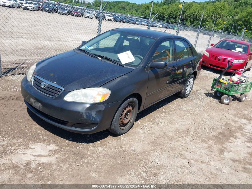 2008 Toyota Corolla Le Black vin: 1NXBR32E88Z961177