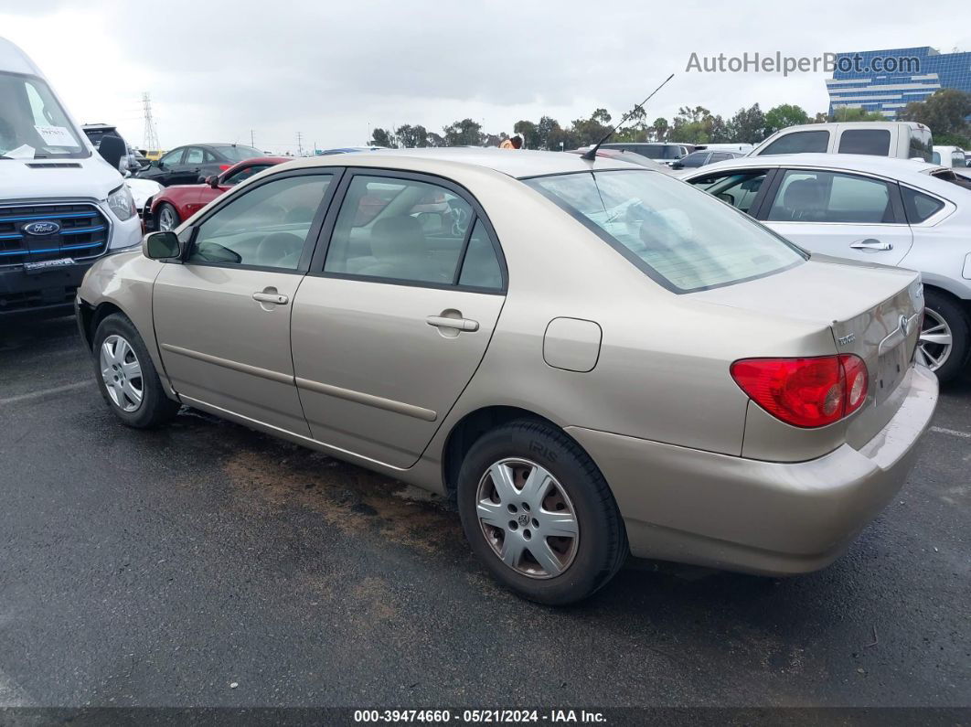 2008 Toyota Corolla Le Бежевый vin: 1NXBR32E88Z970333