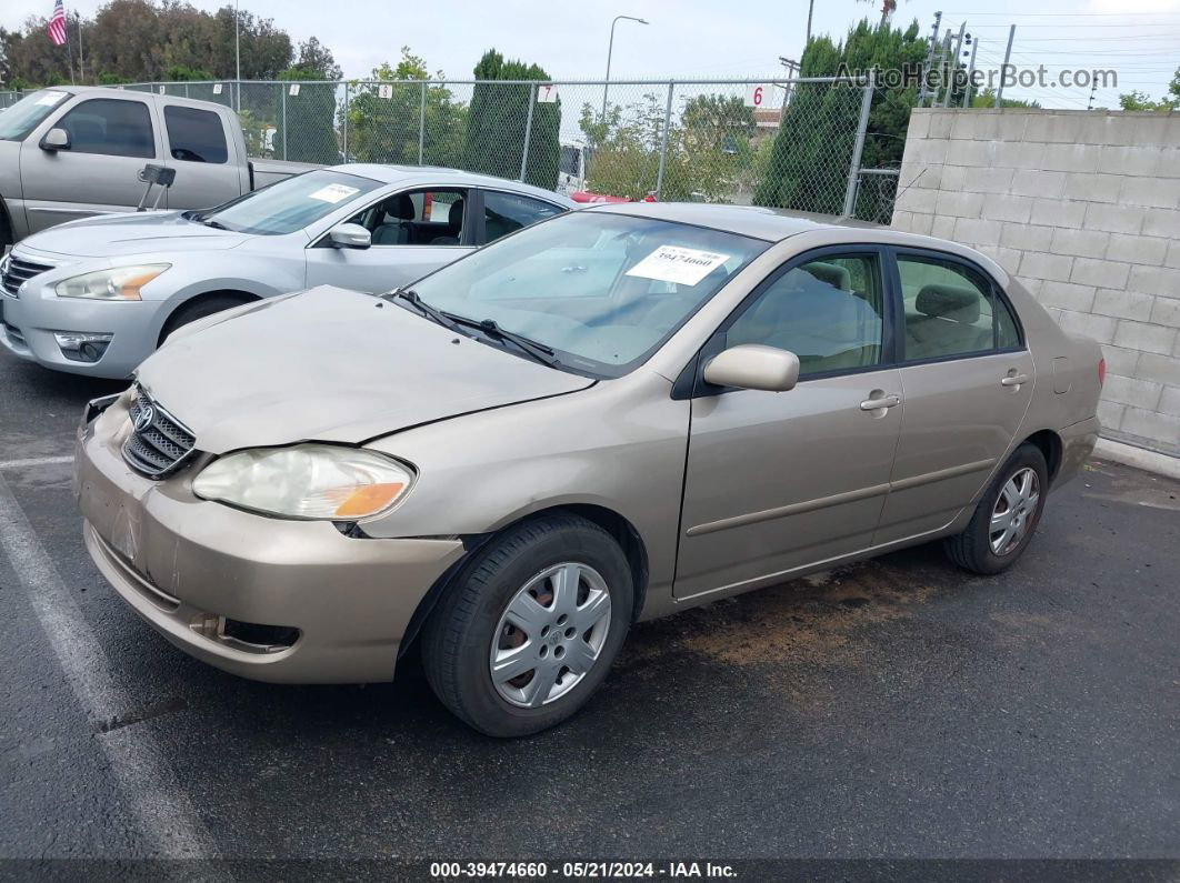 2008 Toyota Corolla Le Beige vin: 1NXBR32E88Z970333