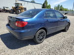 2008 Toyota Corolla Ce Blue vin: 1NXBR32E88Z979355