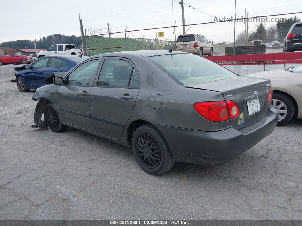 2008 Toyota Corolla Ce Gray vin: 1NXBR32E88Z994213