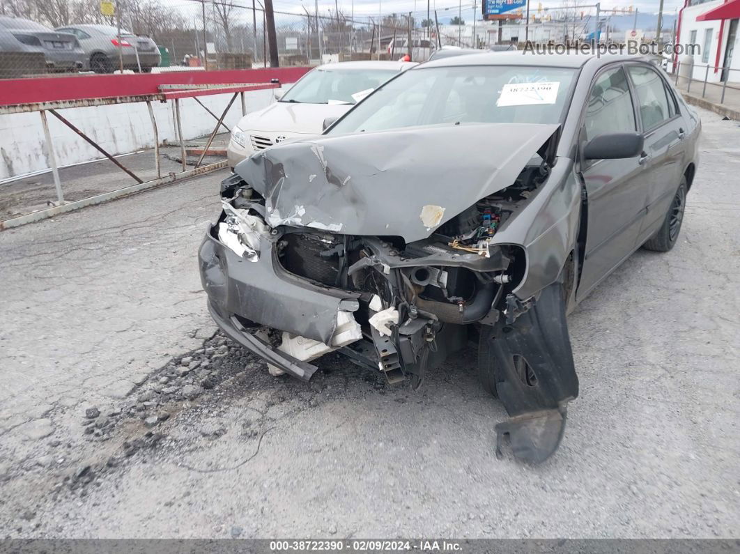 2008 Toyota Corolla Ce Gray vin: 1NXBR32E88Z994213