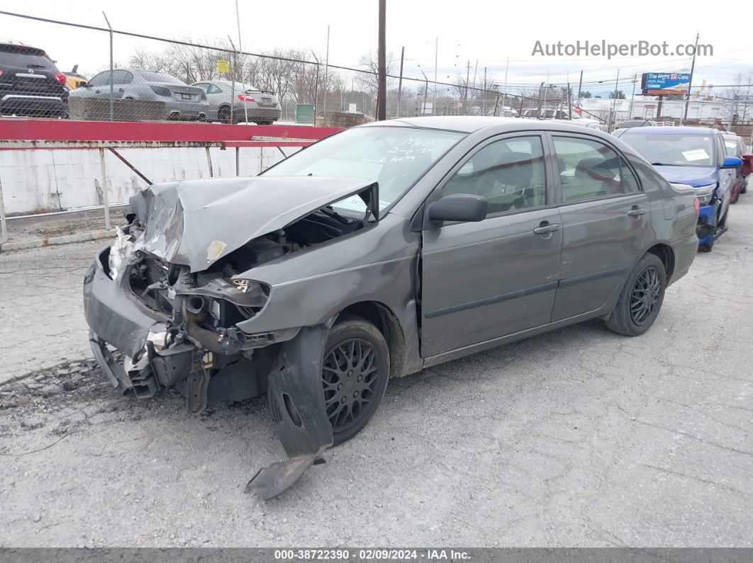 2008 Toyota Corolla Ce Gray vin: 1NXBR32E88Z994213