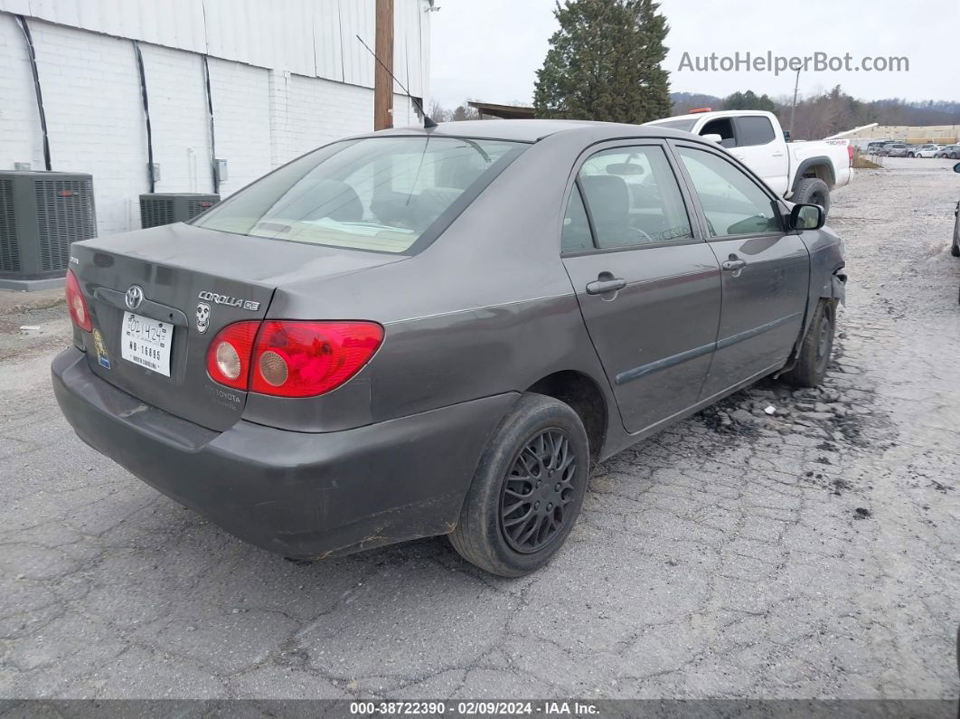 2008 Toyota Corolla Ce Gray vin: 1NXBR32E88Z994213