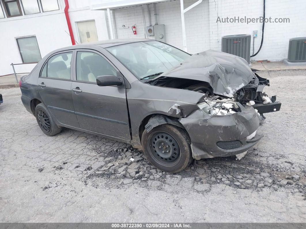 2008 Toyota Corolla Ce Gray vin: 1NXBR32E88Z994213