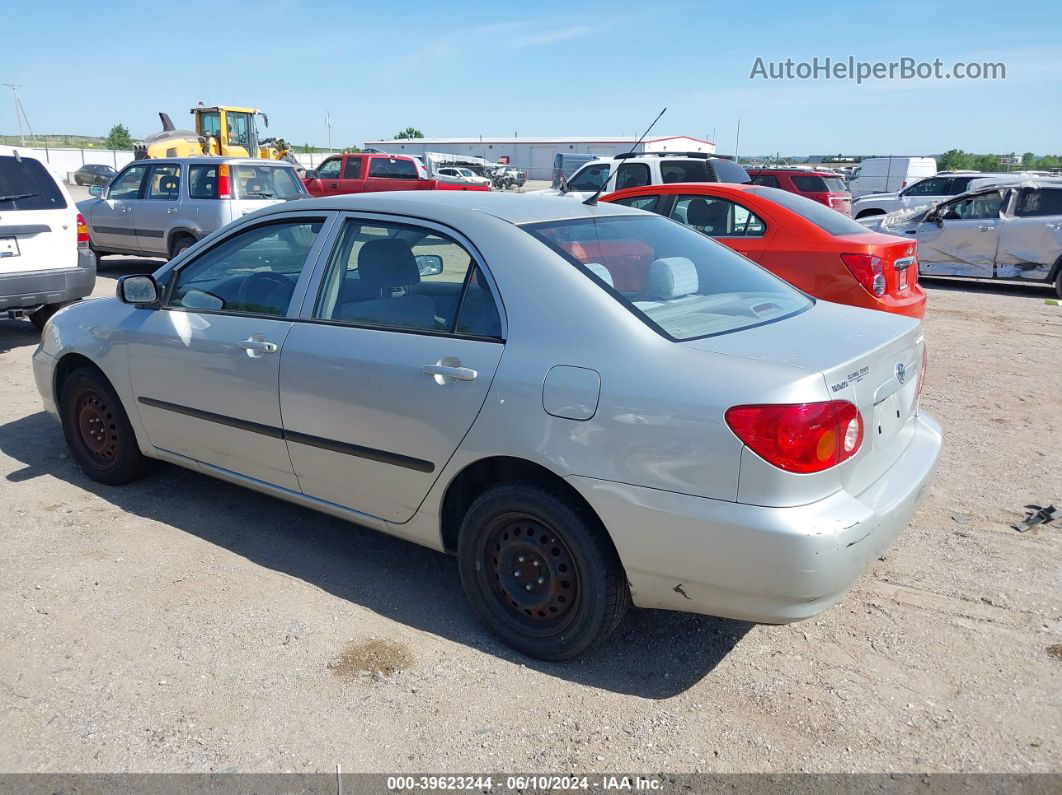 2003 Toyota Corolla Ce Серебряный vin: 1NXBR32E93Z042930