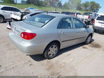 2003 Toyota Corolla Ce Silver vin: 1NXBR32E93Z042930