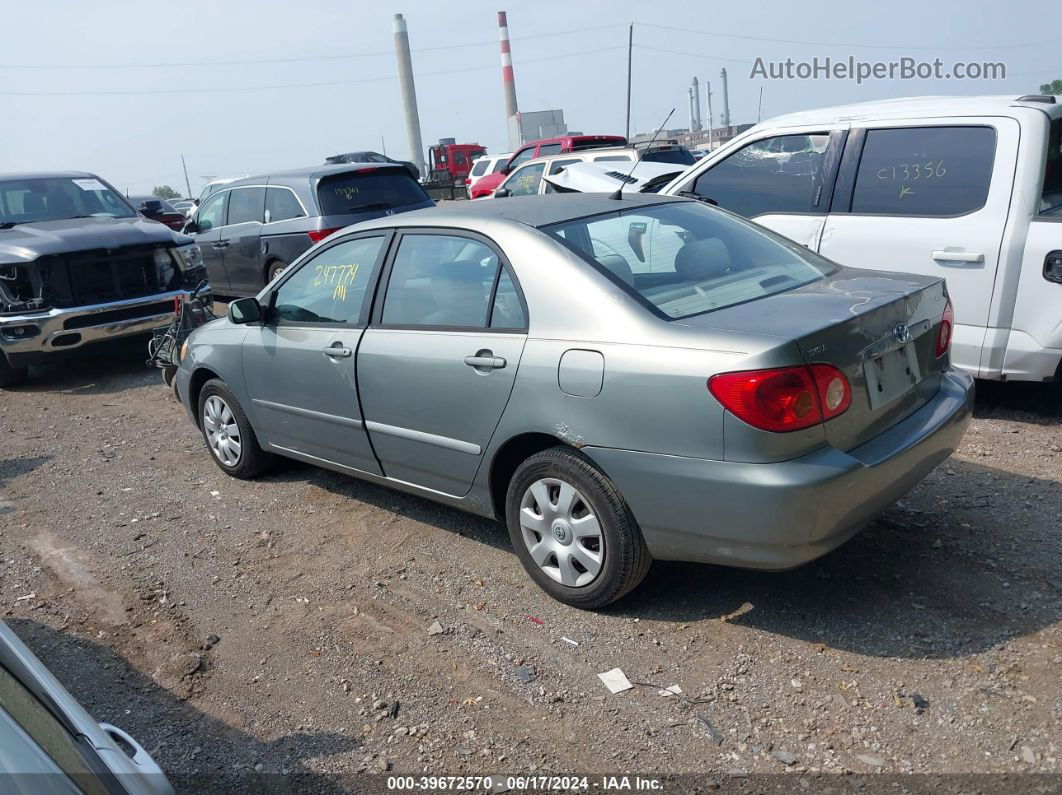 2003 Toyota Corolla Le Gray vin: 1NXBR32E93Z054172