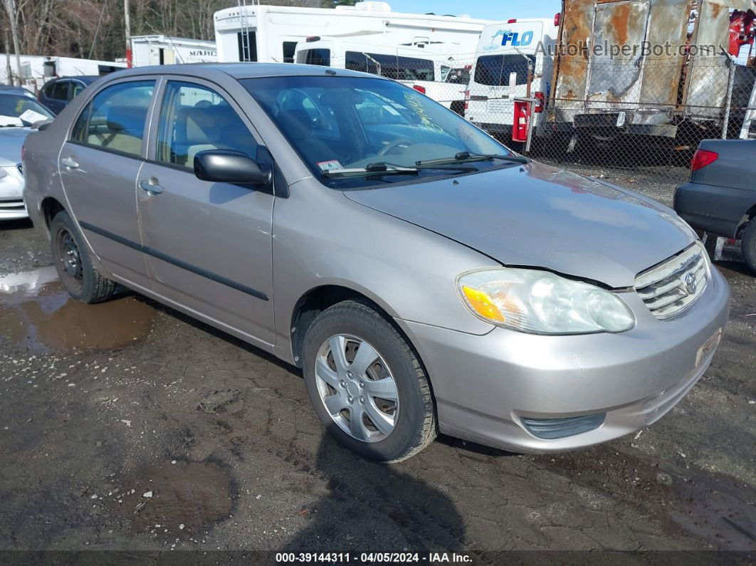 2003 Toyota Corolla Ce Tan vin: 1NXBR32E93Z055256