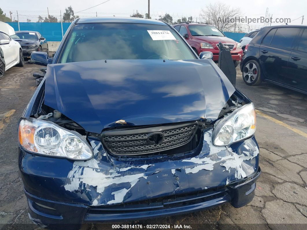 2003 Toyota Corolla S Blue vin: 1NXBR32E93Z076270