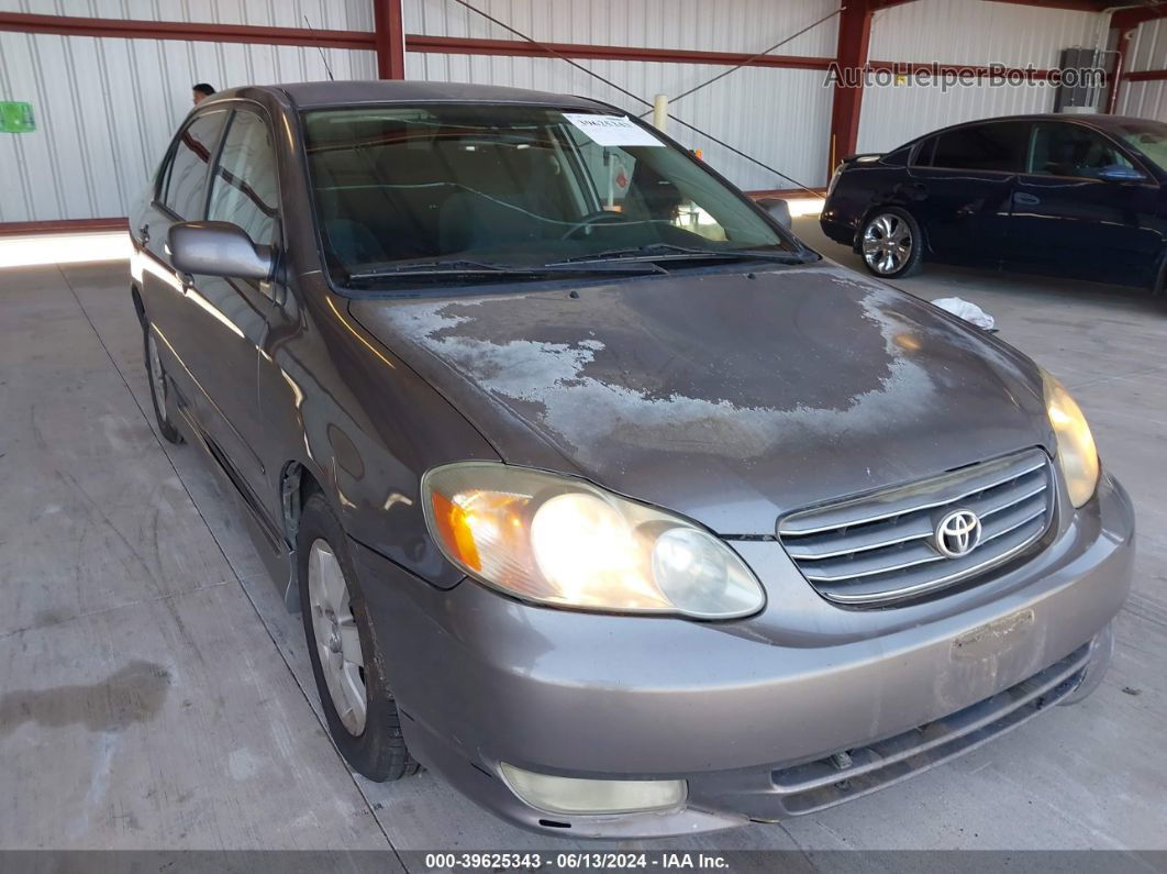 2003 Toyota Corolla S Gray vin: 1NXBR32E93Z087057