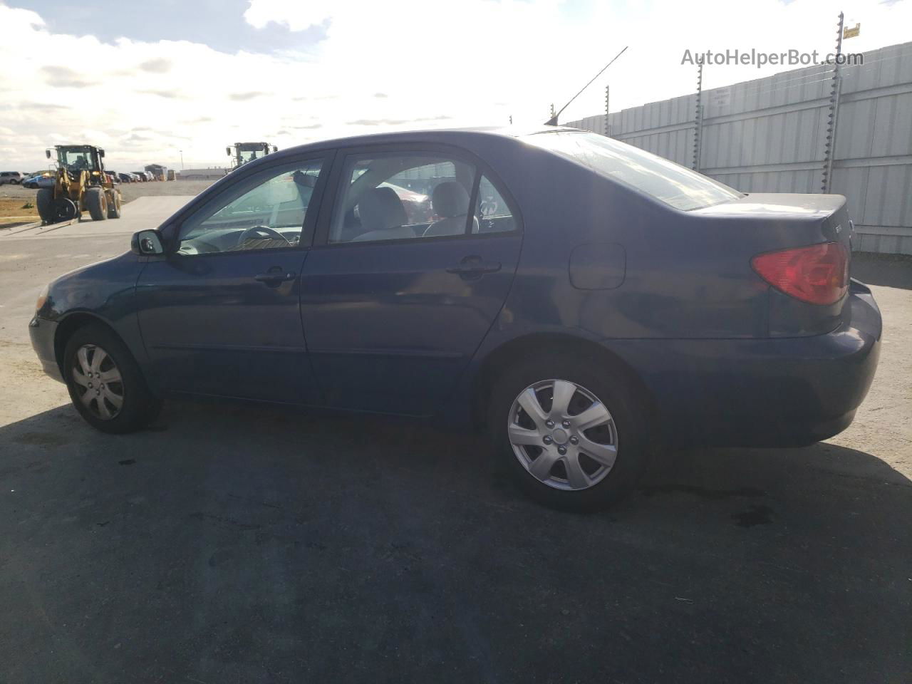 2003 Toyota Corolla Ce Blue vin: 1NXBR32E93Z116928