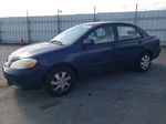 2003 Toyota Corolla Ce Blue vin: 1NXBR32E93Z116928