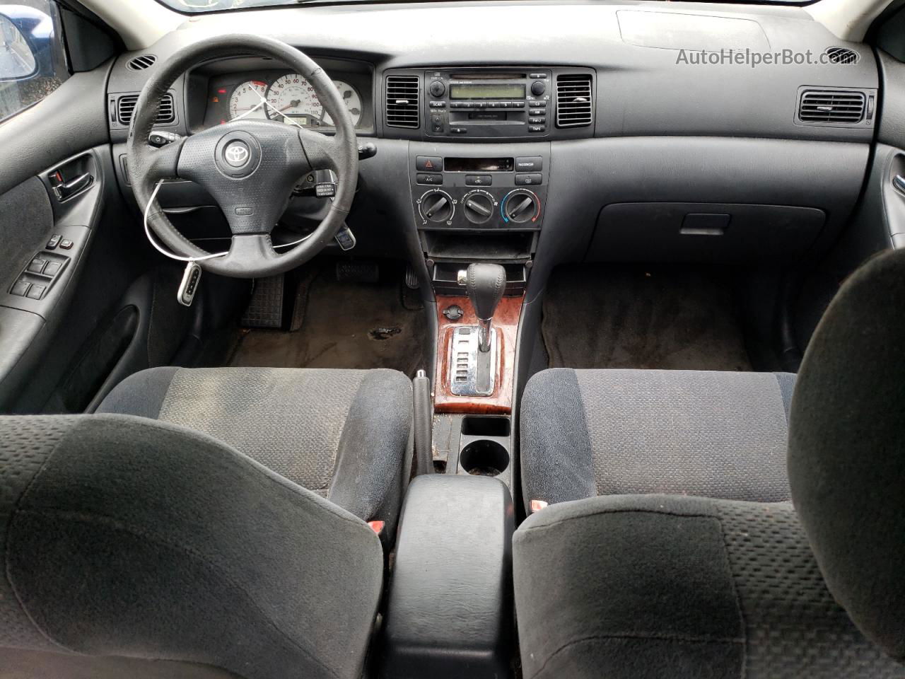 2003 Toyota Corolla Ce Синий vin: 1NXBR32E93Z133373