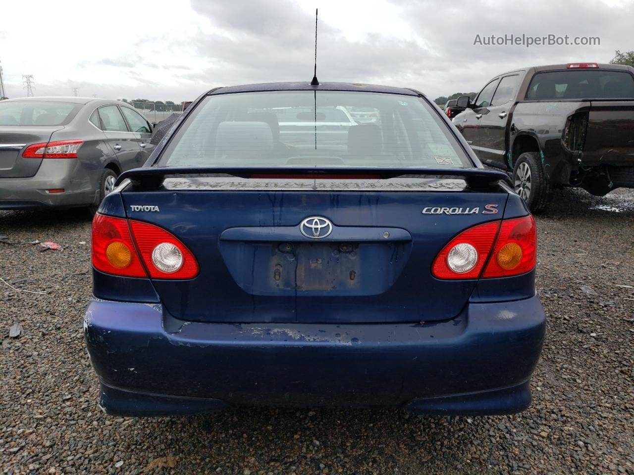 2003 Toyota Corolla Ce Синий vin: 1NXBR32E93Z133373