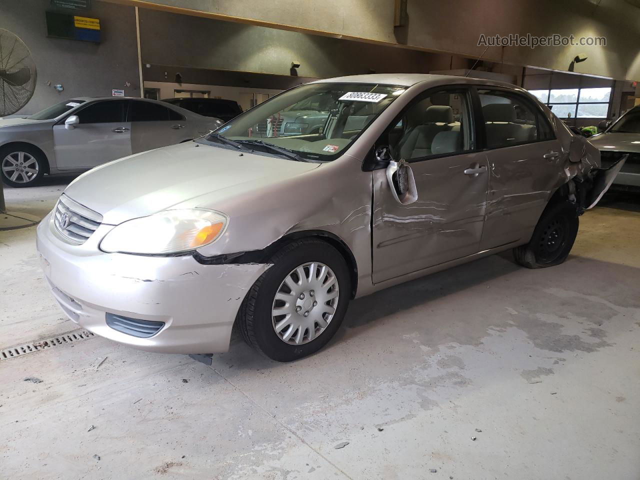 2003 Toyota Corolla Ce Gold vin: 1NXBR32E93Z162386