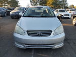 2003 Toyota Corolla Ce Silver vin: 1NXBR32E93Z162730