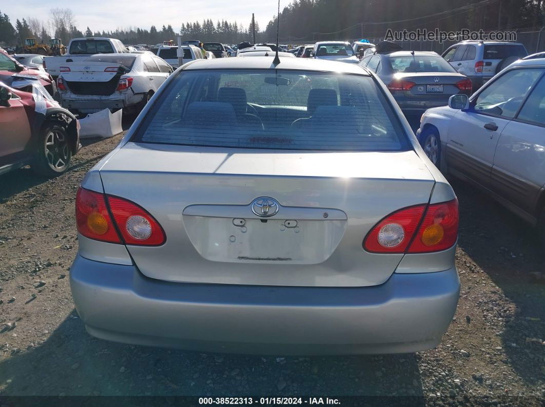 2003 Toyota Corolla Le Silver vin: 1NXBR32E93Z185425