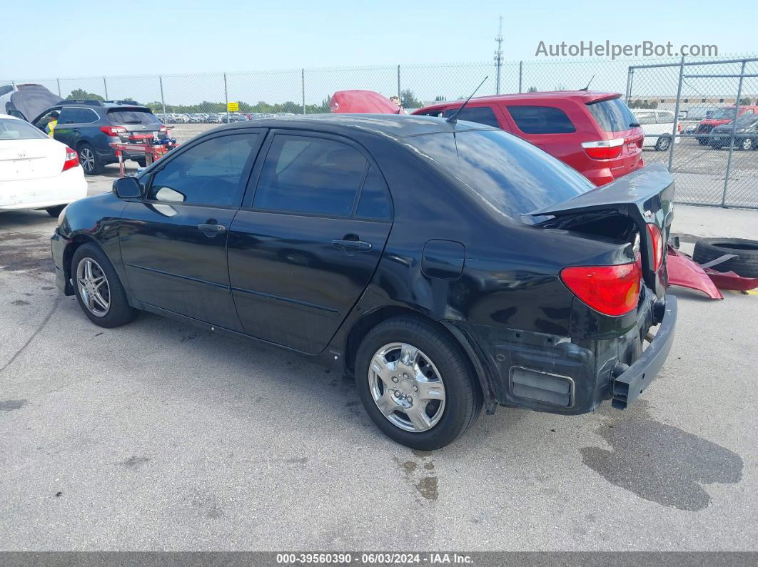 2003 Toyota Corolla S Black vin: 1NXBR32E93Z186123