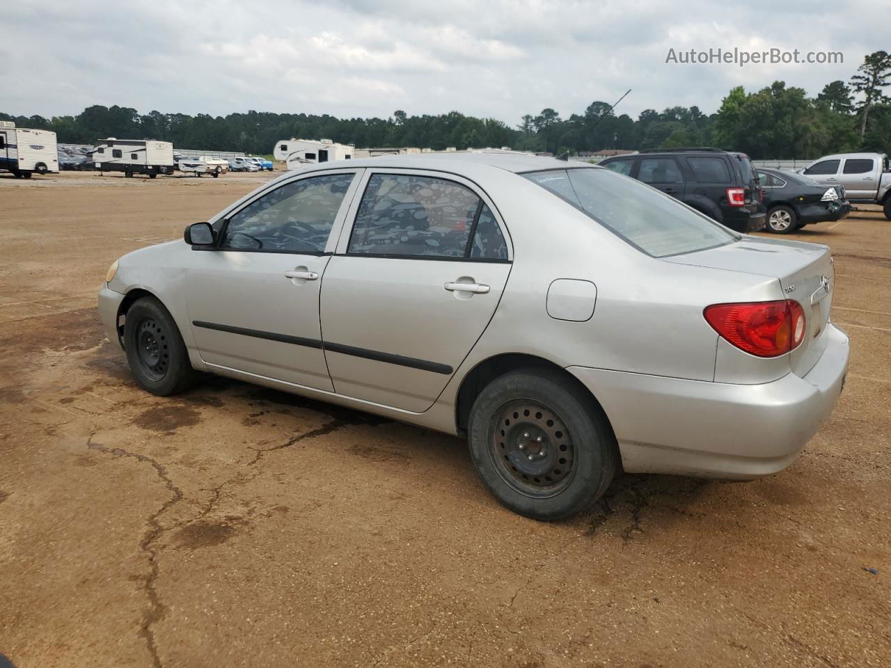 2004 Toyota Corolla Ce Gray vin: 1NXBR32E94Z198435