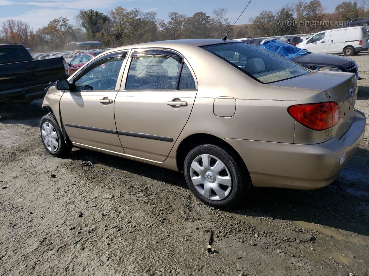 2004 Toyota Corolla Ce Золотой vin: 1NXBR32E94Z213726