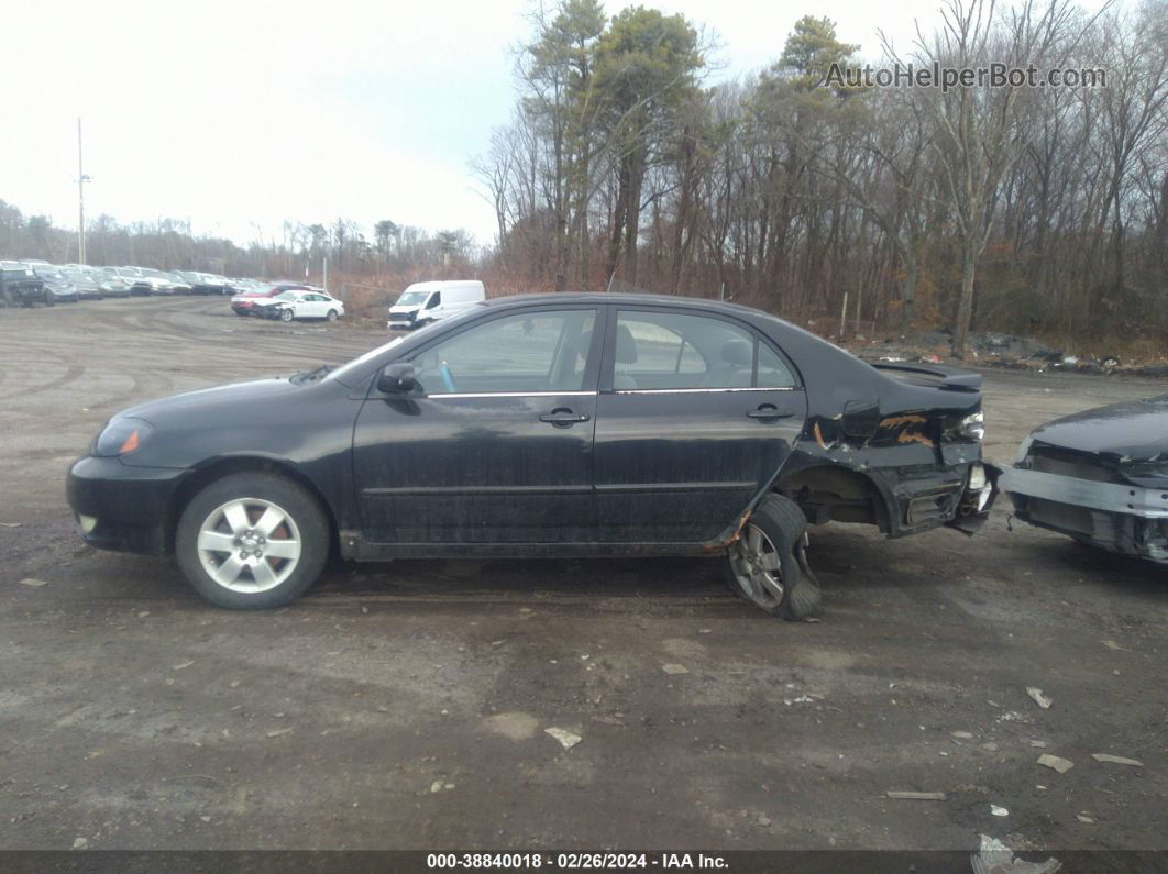 2004 Toyota Corolla S Black vin: 1NXBR32E94Z235483