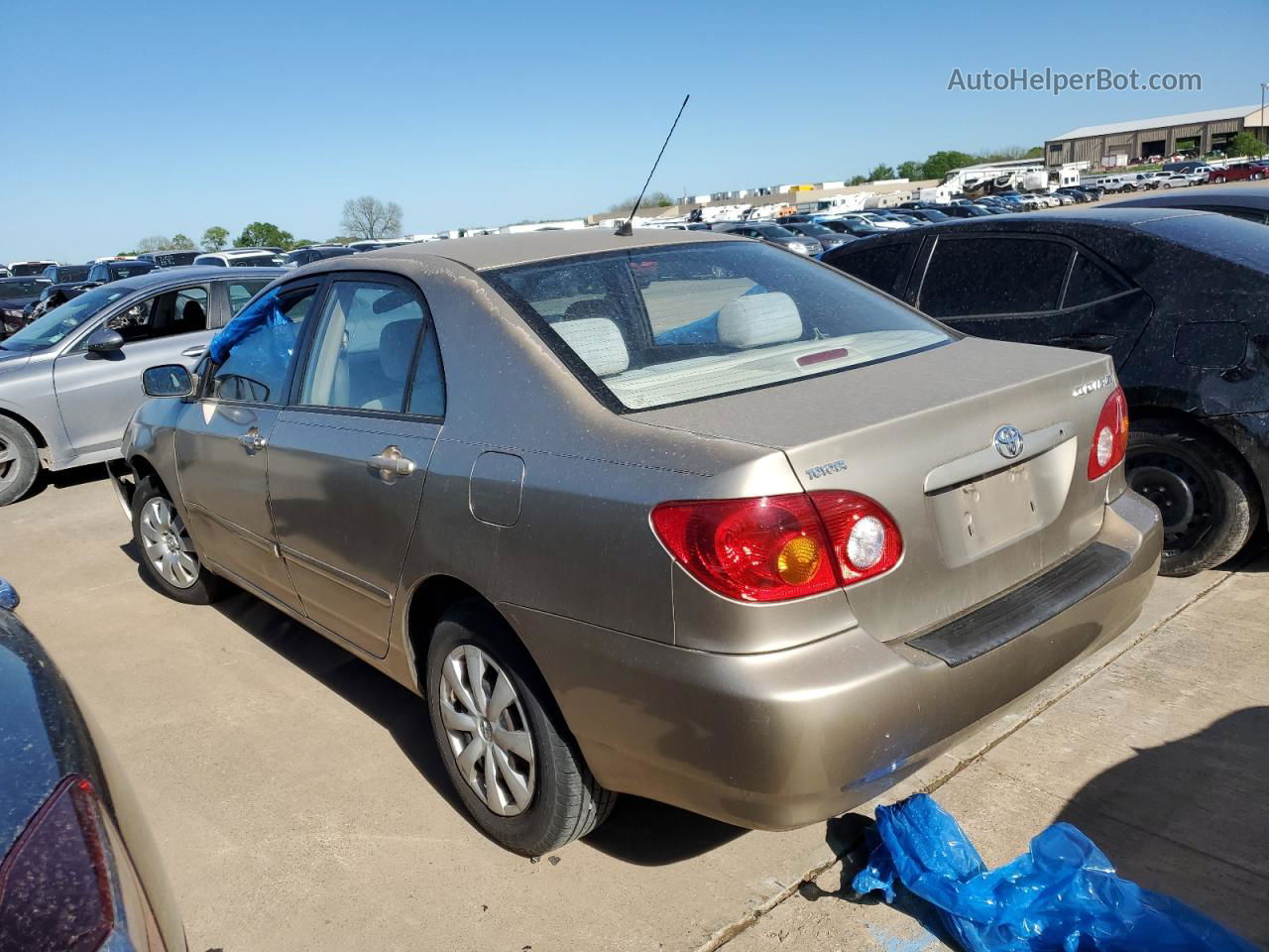 2004 Toyota Corolla Ce Золотой vin: 1NXBR32E94Z238464