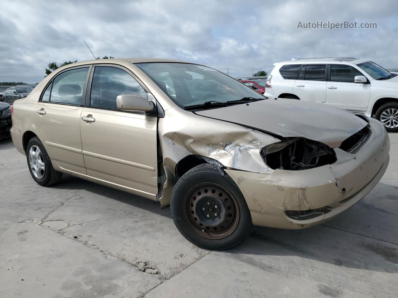 2004 Toyota Corolla Ce Золотой vin: 1NXBR32E94Z238464