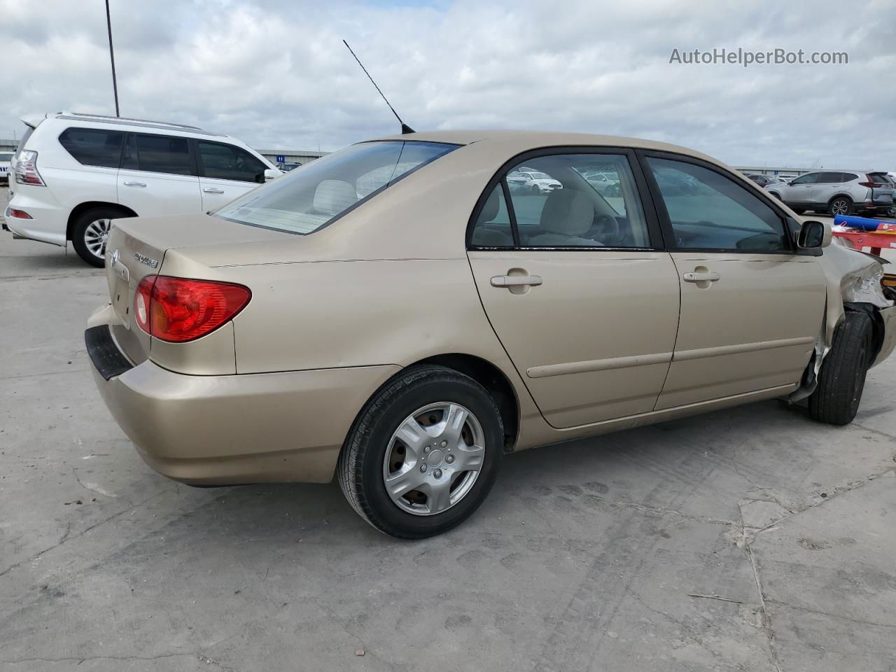 2004 Toyota Corolla Ce Золотой vin: 1NXBR32E94Z238464