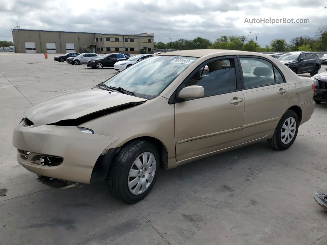 2004 Toyota Corolla Ce Gold vin: 1NXBR32E94Z238464