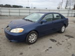 2004 Toyota Corolla Ce Blue vin: 1NXBR32E94Z248296