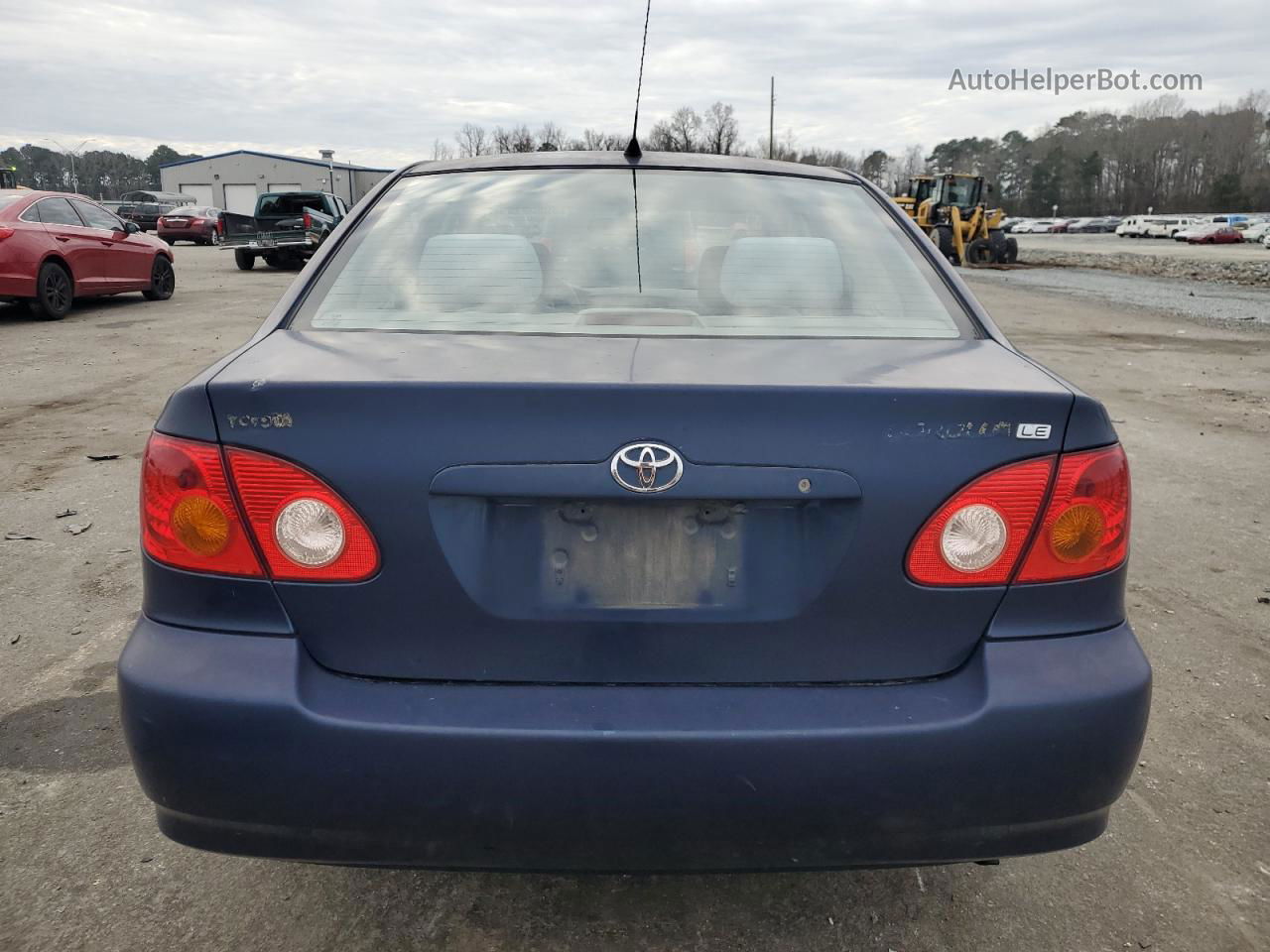 2004 Toyota Corolla Ce Blue vin: 1NXBR32E94Z248296