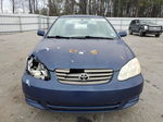 2004 Toyota Corolla Ce Blue vin: 1NXBR32E94Z248296