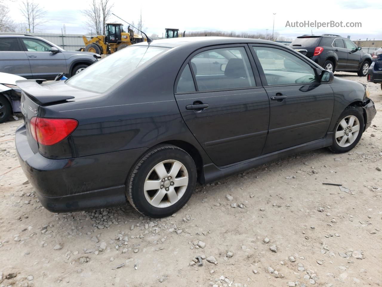 2004 Toyota Corolla Ce Black vin: 1NXBR32E94Z251778