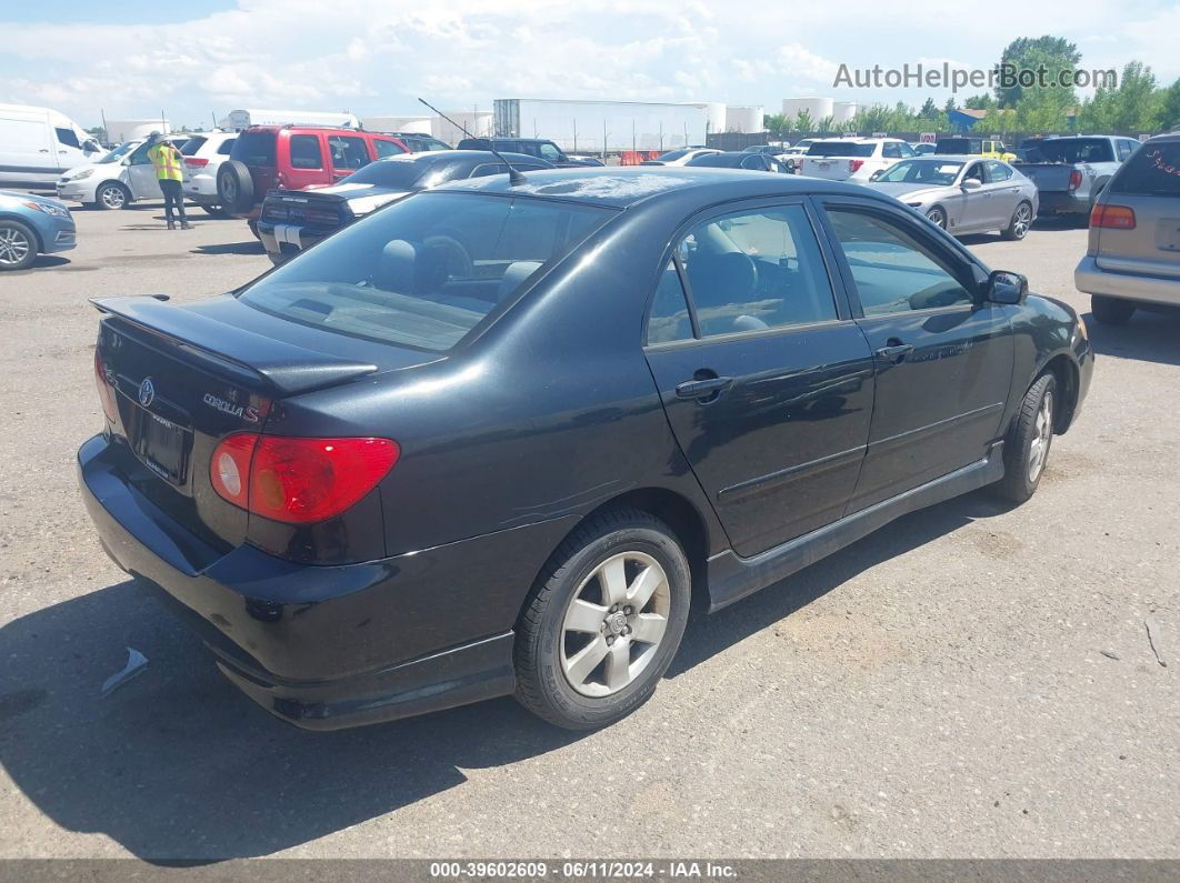 2004 Toyota Corolla S Черный vin: 1NXBR32E94Z267916