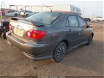 2004 Toyota Corolla S Gray vin: 1NXBR32E94Z289415