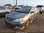 2004 Toyota Corolla S Gray vin: 1NXBR32E94Z289415