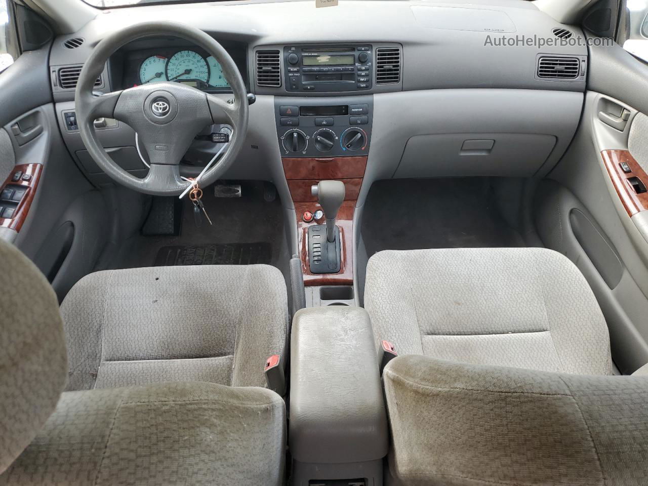 2004 Toyota Corolla Ce Серебряный vin: 1NXBR32E94Z327970